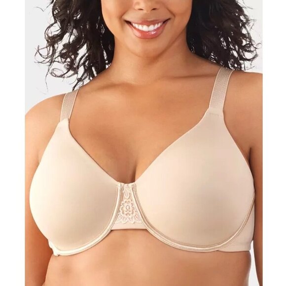 NWT Vanity Fair Minimizer Bra Sz.42H Nude Full Figure Full Coverage Underwire - Picture 1 of 10